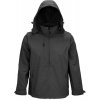 SOĽS Falcon Pánska softshell bunda 3v1 SL03995 Uhľovo sivá XXL