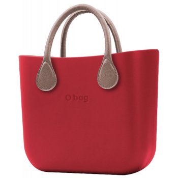O bag červená kabelka MINI Rosso s krátkou koženkou Tortora od 69,95 € -  Heureka.sk