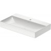 Umývadlo na skrinku DURAVIT DuraSquare sanitárna keramika biela 80 cm 2353800041