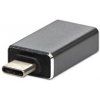 USB redukcia, (3.1), USB C samec - USB A samica, kovová
