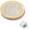 SOLLAU Neodymový magnet hranol 5x5x3 mm, N42, ponikelovaný