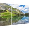 Horské pleso - obrazy (Obraz 120x80cm)