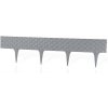 Palisádový obrubník – Rattan Palisade, sivá 3,2 m (balenie 4 ks o dĺžke 0,8 m)