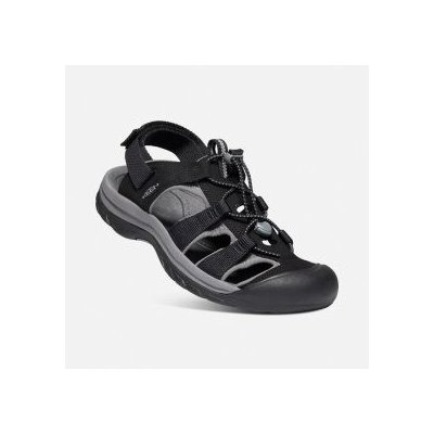 KEEN RAPIDS H2 M black/steel grey US 11 / EU 44,5 / UK 10 / 29 cm; Černá sandály