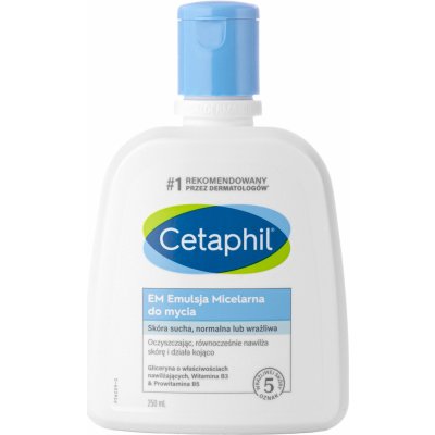 Cetaphil EM čistiaca micelárna emulzia 250 ml