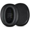 Náhradné Náušníky pre Edifier W820BT, Pamäťová pena + PU Koža, Čierne, 1 pár