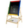 Kruzzel Multifunkčná obojstranná tabuľa pre deti 42 x 35 cm