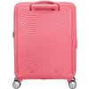 American Tourister Soundbox Spinner 55/20 EXP Sun Kissed Coral červená 35,5 l