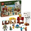LEGO Minecraft 21273 Balón v podobe Ghasta a útok na dedinu