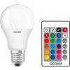 Osram LED žiarovka, 9 W, 806 lm, RGB, E27, LED STAR+ CL A RGBWFR 60 DIM RGBV