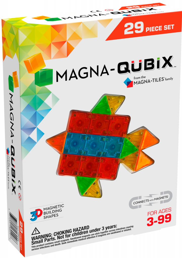 Magna-Tiles Magnetická stavebnica Qubix 29 ks