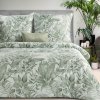 Takoy Obliečky bavlna biela mätová so vzorom exotických listov SPRING 48-HF-464105 220x200 70x80