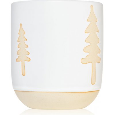 Paddywax Cypress & Fir White Glazed Raw Ceramic 240 g