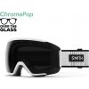 Snowboardové okuliare Smith Sequence OTG white fade out | cp sun black 25/26 - Odosielame do 24 hodín
