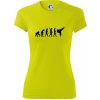 Karate Evolúcia - kop - Dámske Fantasy športové (dresovina) - XL ( Neonová žltá )