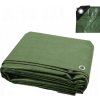 Nepremokavá krycia plachta 110g 6x8m zelená
