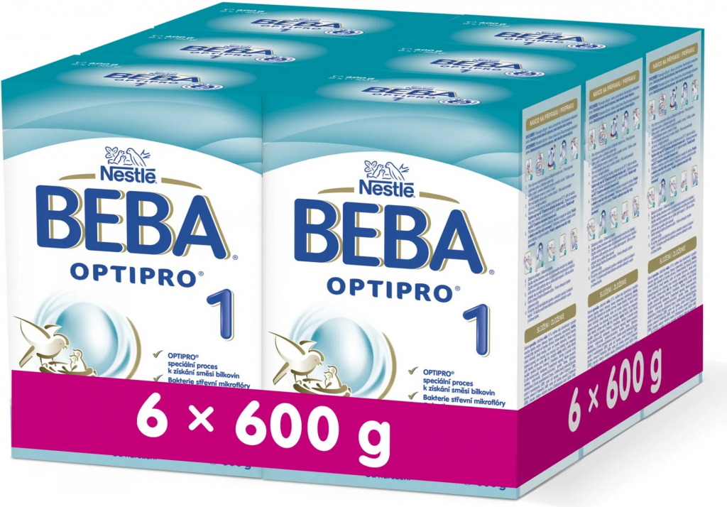 BEBA OptiPro 1 6 x 600 g