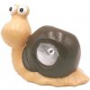 Lampa solárna slimák, 14x11x12 cm, 1 LED, AA