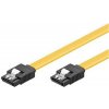 PREMCORD PremiumCord 0,5m SATA 3.0 datový kabel 1.5GBs / 3GBs / 6GBs, kov.západka PR1-kfsa-20-05