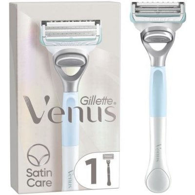 Gillette Venus Satin Care For Pubic Hair & Skin holiaci strojček na oblasť bikín a intímne oblasti pre ženy
