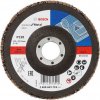 BOSCH Lamelový brúsny kotúč X431, Standard for Metal, 125 mm, 22,23 mm, 120 2608603719