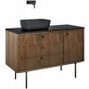 Lotosan LN8913 VERSE skrinka pod dosku 120 cm, ľavá 120 x 54 x 45,6 cm orech americký