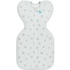 Love To Dream Swaddle UP Zavinovačka veľ. XS oliva/ hviezdy, 1. FÁZA - 0,2 TOG Bamboo Lite