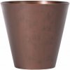 Prosperplast Kvetináč TUBUS Corten 400x373 mm, medený vzhľad