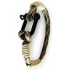 WARAGOD Paracord náramok s kovovou sponou Faila, camo coyot