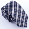 Slim fit čierna kravata Greg 99102, Velikost Uni