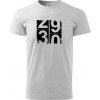 Tachometer 30 - Tričko extra veľké (5-8XL) - 5XL ( Svetlosivý melír )