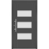 Splendoor Hliníkové vchodové dvere Moderno M500/B, antracitová metalíza, 110 Ľ