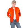 Alpha Industries Dámska bunda Oranžová S
