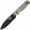 ESEE Laser Strike Knife, Black Blade, Micarta Handles, Kydex Sheath ESEE-LS-P-E