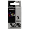 páska CASIO XR-9SR1 Black On Silver Tape EZ Label Printer (9mm) (XR-9SR1)