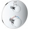 Grohe Grohtherm - Termostatická sprchová batéria na 2 spotrebiče, chróm - 24076000