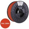 C-TECH tlačová struna PREMIUM LINE ( filament ) , PLA, oranžová pravá, RAL2004, 1,75mm, 1kg
