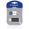 Verbatim USB flash disk, 2.0, 64GB, PinStripe USB, čierny, 49065