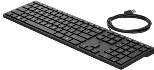 HP Wired Desktop 320K Keyboard 9SR37AA#AKC