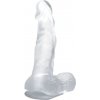 Baile Realistic Dildo Suction Cup And Testicles 16.7 Cm