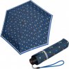 Knirps Knirps Rookie Triple Blue Reflective ľahký skladací dáždnik