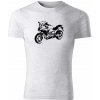 T-ričko BMW R1200RS pánske tričko Farba trička: Bledosivá, Veľkosť: L