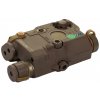 FMA FMA AN/PEQ15 LA-5 IR upgrade verzie (LED svietidlo, IR prísvit, zelený laser) - Piesková