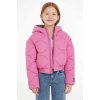 Detská bunda Calvin Klein Jeans ružová farba IG0IG02245.9BYX 164