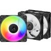 ARCTIC P12 Pro A-RGB 3-Pack PWM ventilátor 120mm 3000 ot./min Čierny