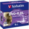 Verbatim DVD+R 8,5GB 8x, 5ks