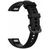 BStrap Silicone Line remienok na Honor Band 4, black SHO001C01