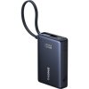 Powerbanka Baseus PicoGo 10000mAh 45W s digitálnym displejom a káblom USB-C čierna