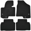 JJ-AUTOMOTIVE Autokoberce velúrové s logom pre Hyundai ix35 2010-2015, 4ks