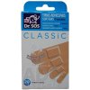 Dr. SOS Classic náplasť prúžky mix vodeodolné (12 ks 72x19mm, 8 ks 57x16mm) 1x20 ks